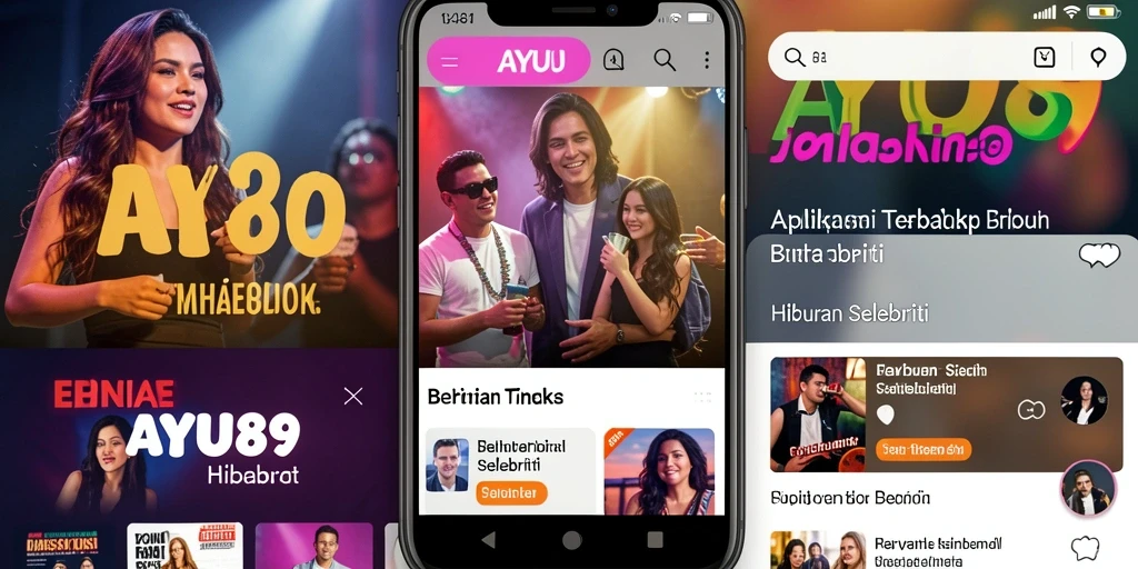 Antarmuka AYU89 menampilkan berita hiburan selebriti yang menarik dan informatif.