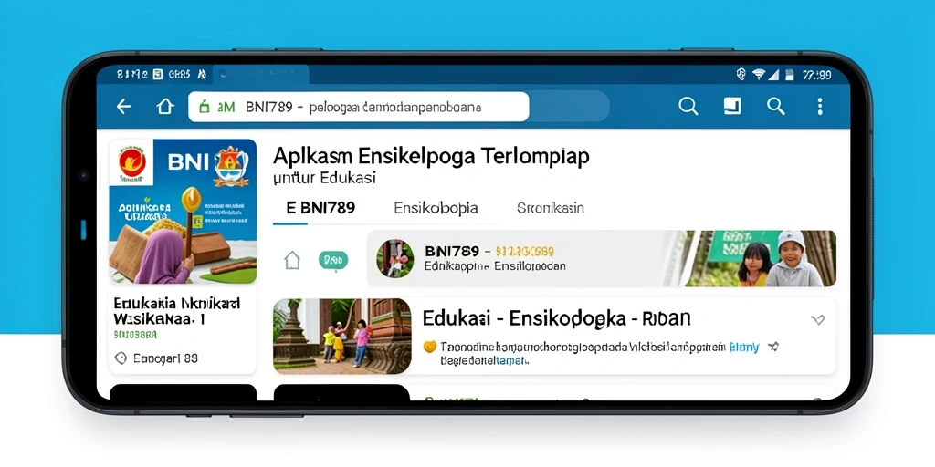 Tampilan antarmuka BNI789 yang menarik dan informatif.