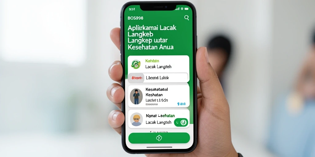 Antarmuka BOS898 menampilkan statistik langkah yang jelas dan informatif.