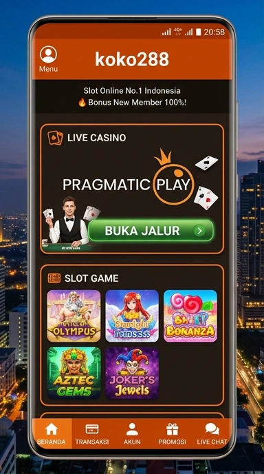 Link Alternatif Koko288 untuk Pengguna Android